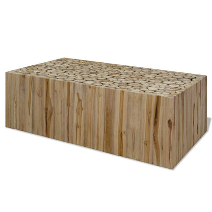 Salontafel Echt Teakhout 90 x 50 x 30 cm