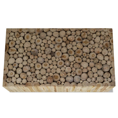 Salontafel Echt Teakhout 90 x 50 x 30 cm
