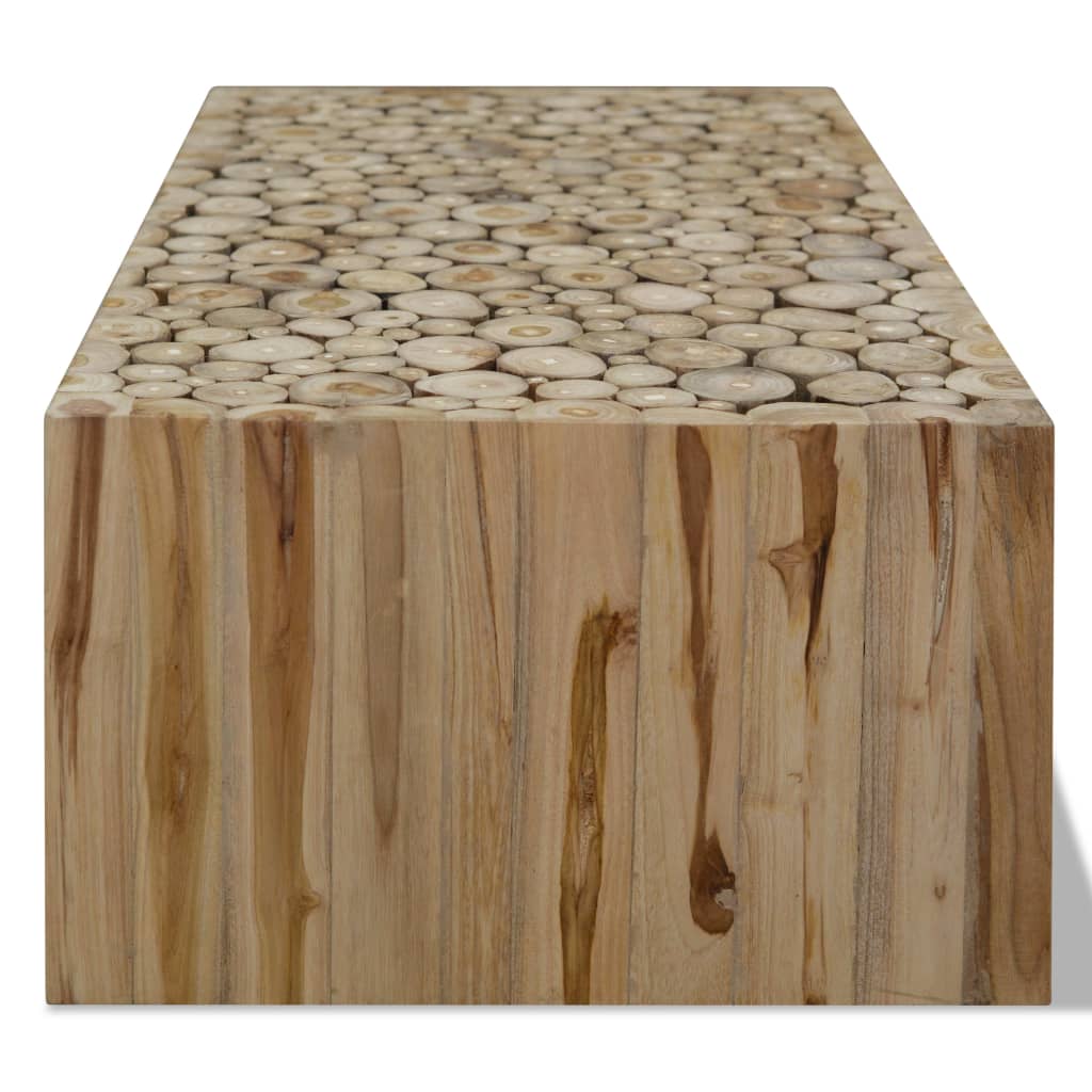 Salontafel Echt Teakhout 90 x 50 x 30 cm