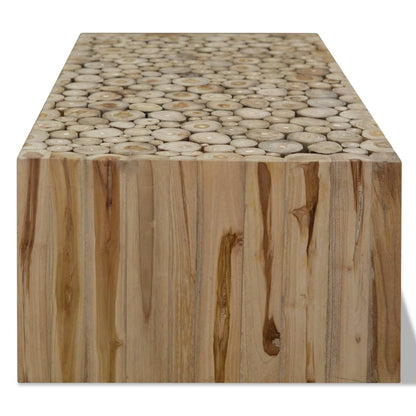 Salontafel Echt Teakhout 90 x 50 x 30 cm