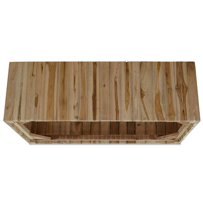 Salontafel Echt Teakhout 90 x 50 x 30 cm