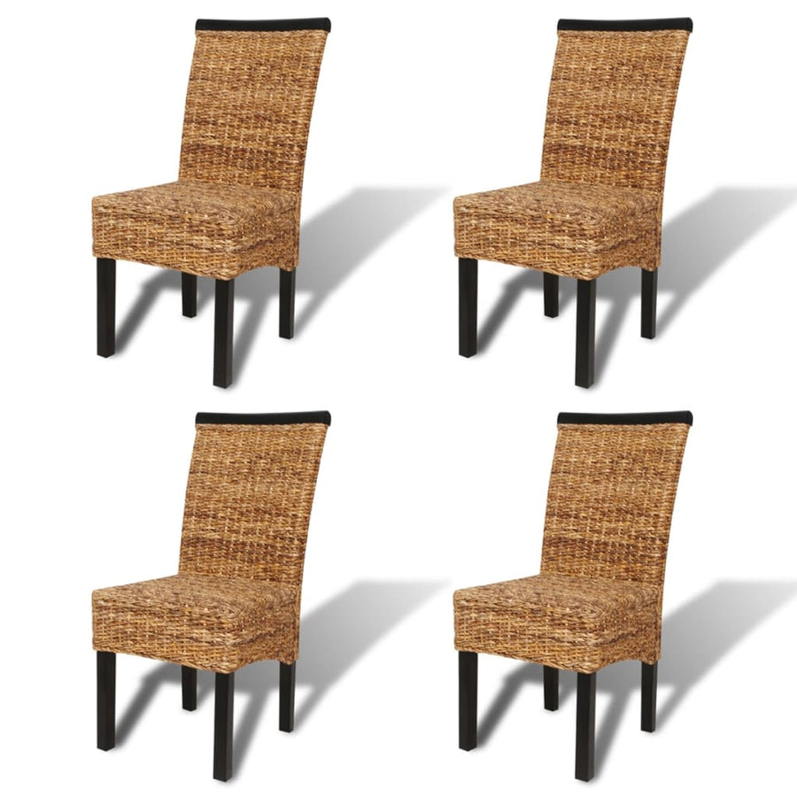 Eetkamerstoelen 2 St Abaca En Massief Mangohout 4