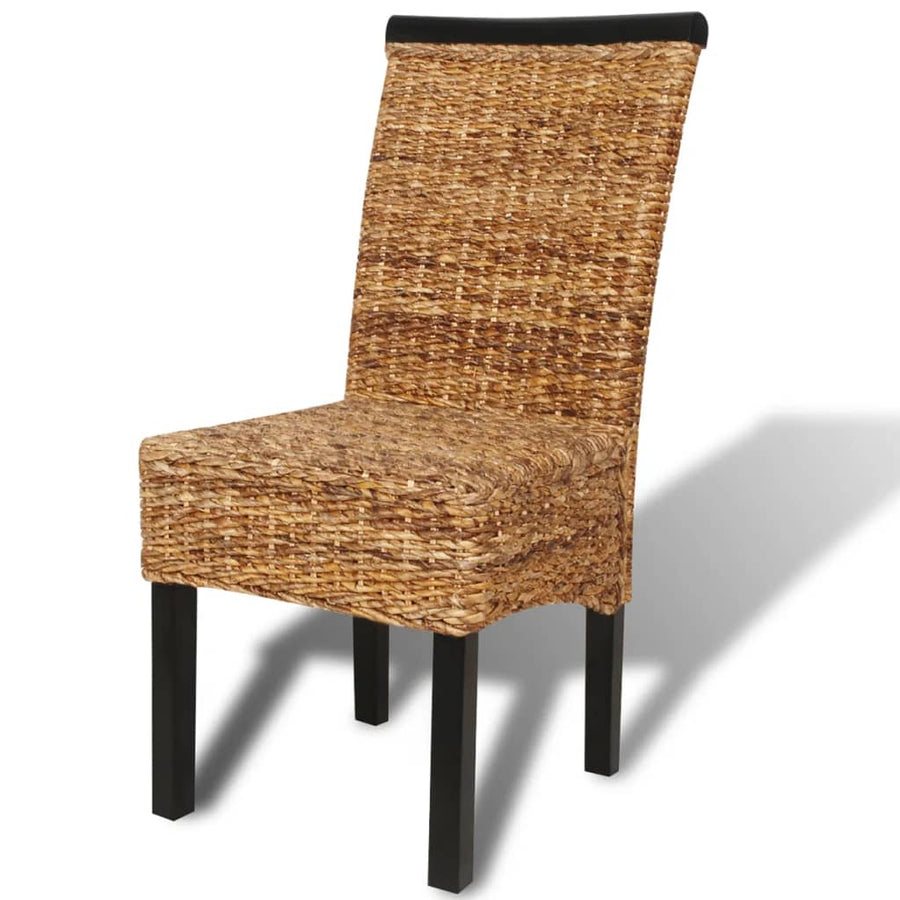 Eetkamerstoelen 2 St Abaca En Massief Mangohout 4