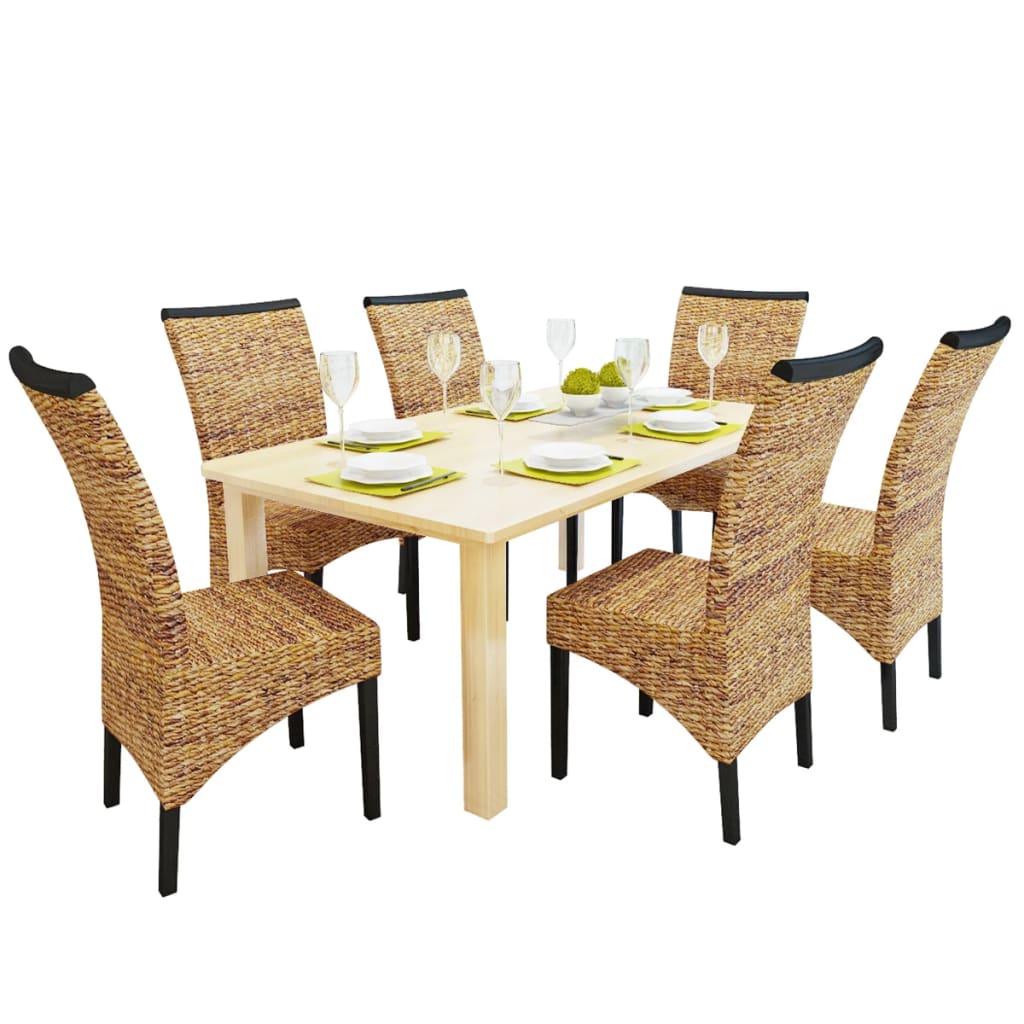 Eetkamerstoelen Abaca En Massief Mangohout 6