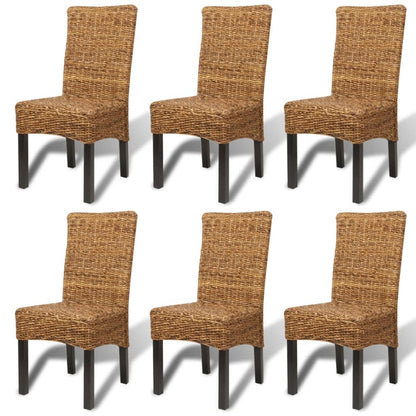 Eetkamerstoelen Abaca En Massief Mangohout 6