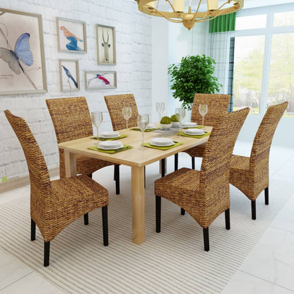 Eetkamerstoelen Abaca En Massief Mangohout 6