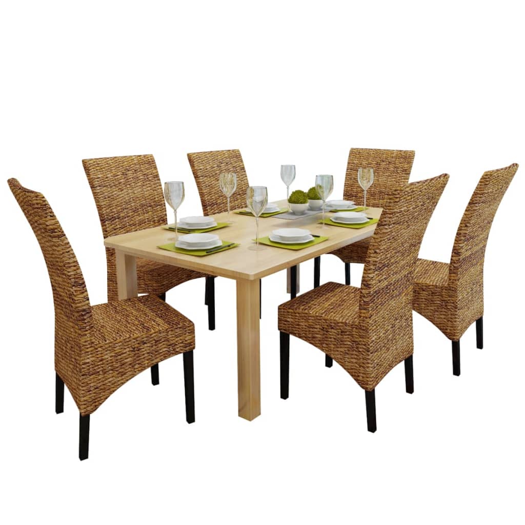 Eetkamerstoelen Abaca En Massief Mangohout 6