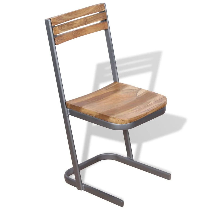 Eetkamerstoelen 6 Stuks Massief Teakhout