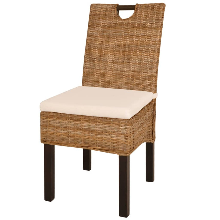 Eetkamerstoel Kubu Rattan Mangohout 6