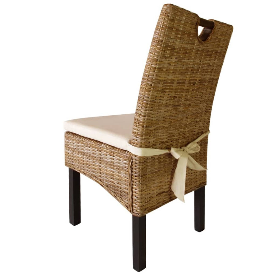 Eetkamerstoel Kubu Rattan Mangohout 6