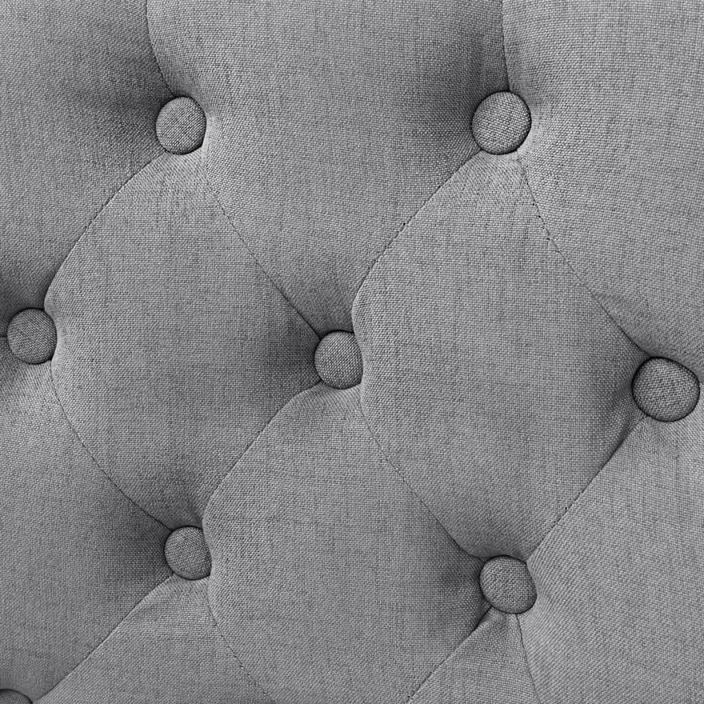 Eetkamerstoelen Stof 4 Lichtgrijs