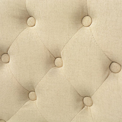 Eetkamerstoelen Stof 6 Crème