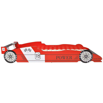 Kinderbed Raceauto 90X200 Cm Rood
