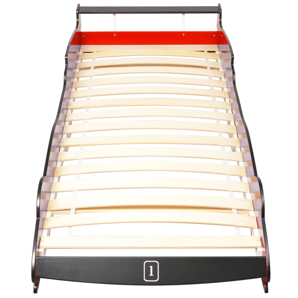 Kinderbed Raceauto 90X200 Cm Rood