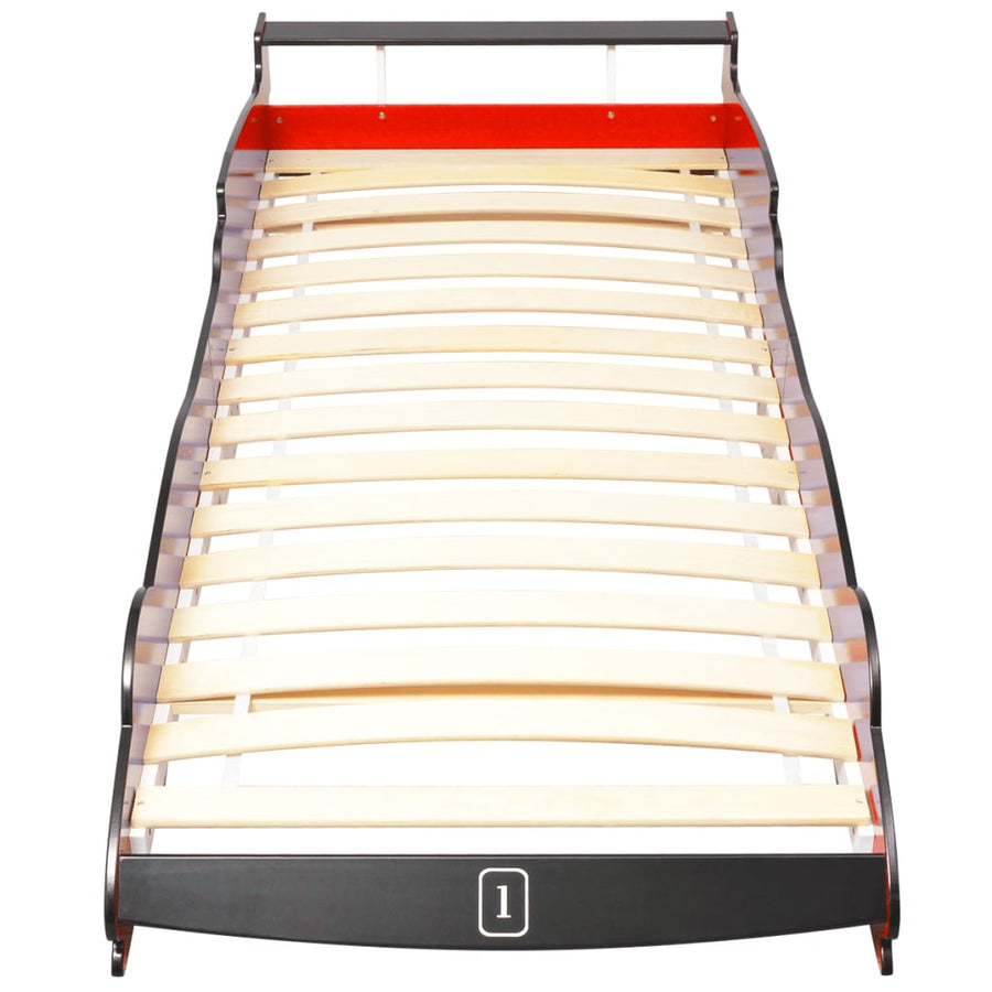 Kinderbed Raceauto 90X200 Cm Rood