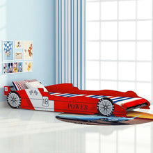 Kinderbed Raceauto 90X200 Cm Rood