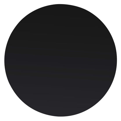 Tafelblad Van Gehard Glas 300 Mm Rond 1 Ø 30 cm Zwart