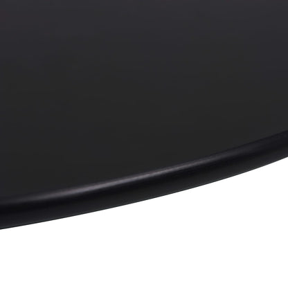 Tafelblad Van Gehard Glas 300 Mm Rond 1 Ø 30 cm Zwart