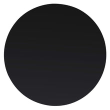 Tafelblad Van Gehard Glas 400 Mm Rond 1 Ø 40 cm Zwart