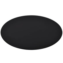 Tafelblad Van Gehard Glas 400 Mm Rond 1 Ø 40 cm Zwart