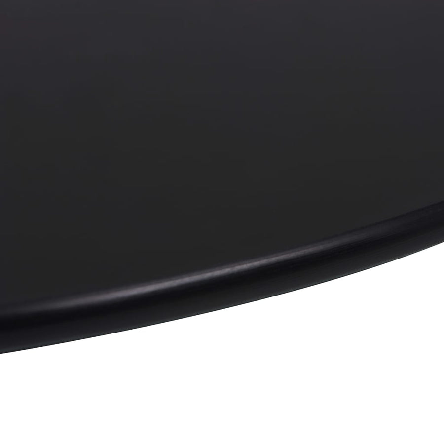 Tafelblad Van Gehard Glas 400 Mm Rond 1 Ø 40 cm Zwart