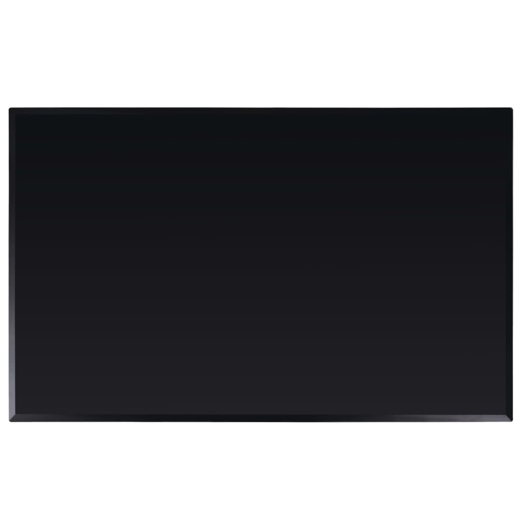 Tafelblad Van Gehard Glas 200X650 Mm Rechthoekig 120 x 65 cm Zwart