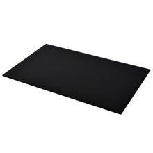 Tafelblad Van Gehard Glas 200X650 Mm Rechthoekig 120 x 65 cm Zwart