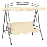 Schommelbank 198x120x205 cm zandwit