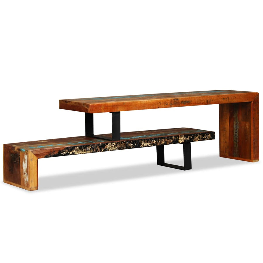 Tv-Meubel massief gerecycled hout