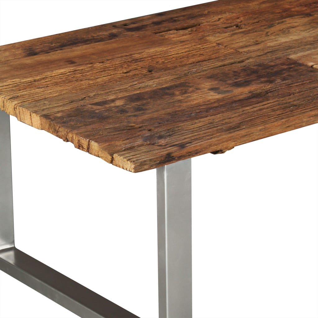 Salontafel 100X60X38 Cm Massief Gerecycled Hout