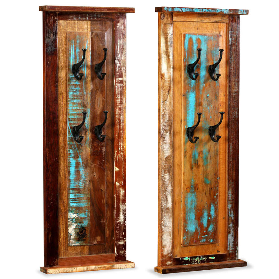 Kapstokken 38X100 Cm massief gerecycled hout