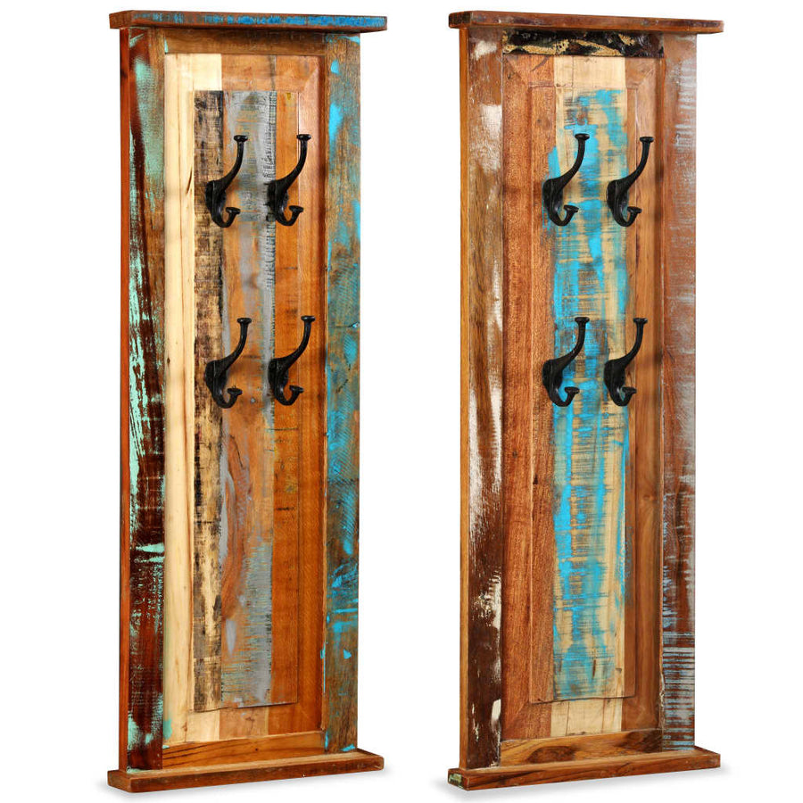 Kapstokken 38X100 Cm massief gerecycled hout
