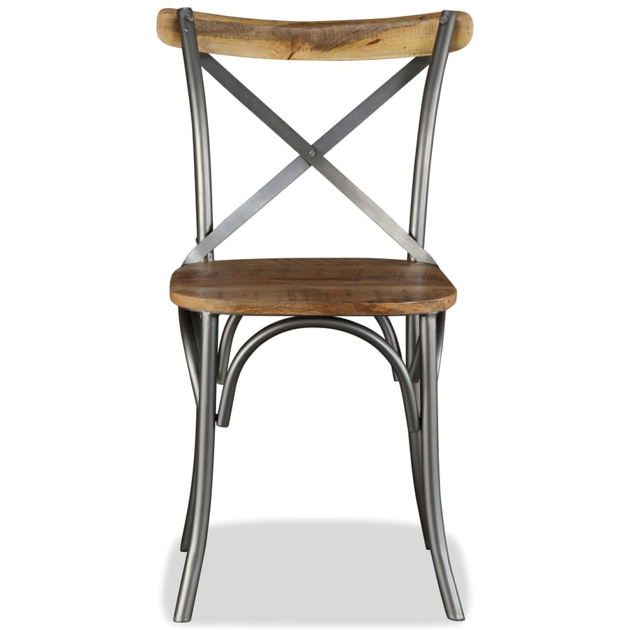 Eetkamerstoelen Massief Mangohout 2