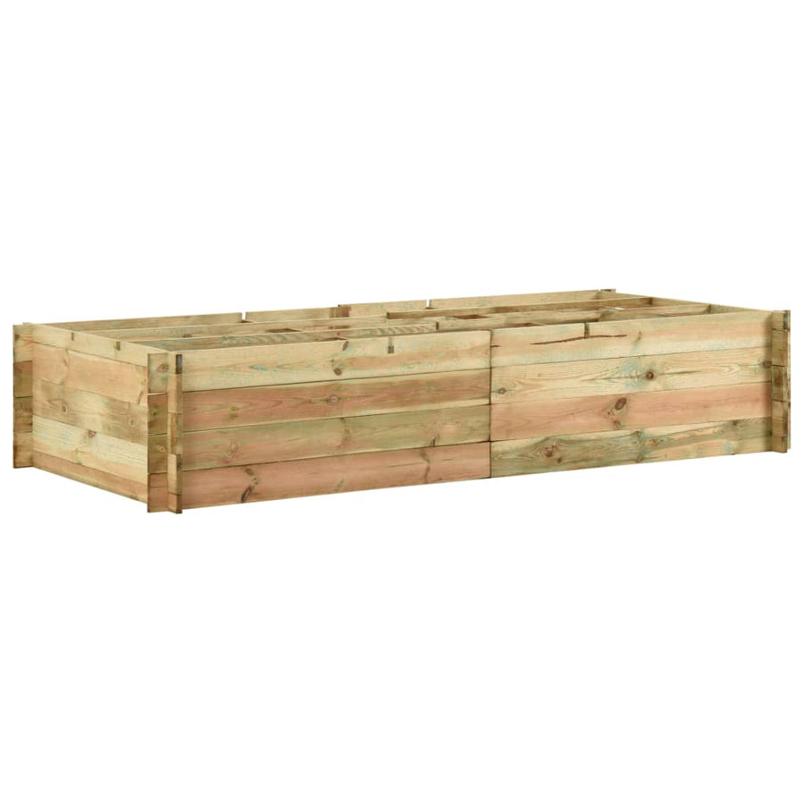 Plantenbak 97X00X40 Cm Geïmpregneerd Grenenhout 197 x 100 cm