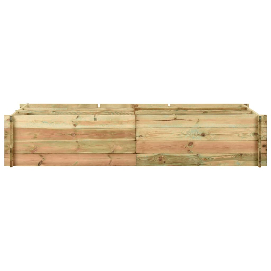 Plantenbak 97X00X40 Cm Geïmpregneerd Grenenhout 197 x 100 cm
