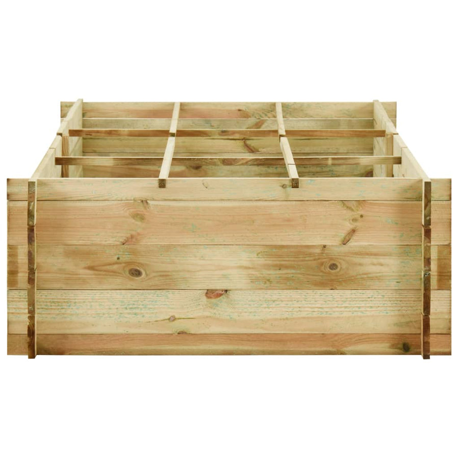 Plantenbak 97X00X40 Cm Geïmpregneerd Grenenhout 197 x 100 cm