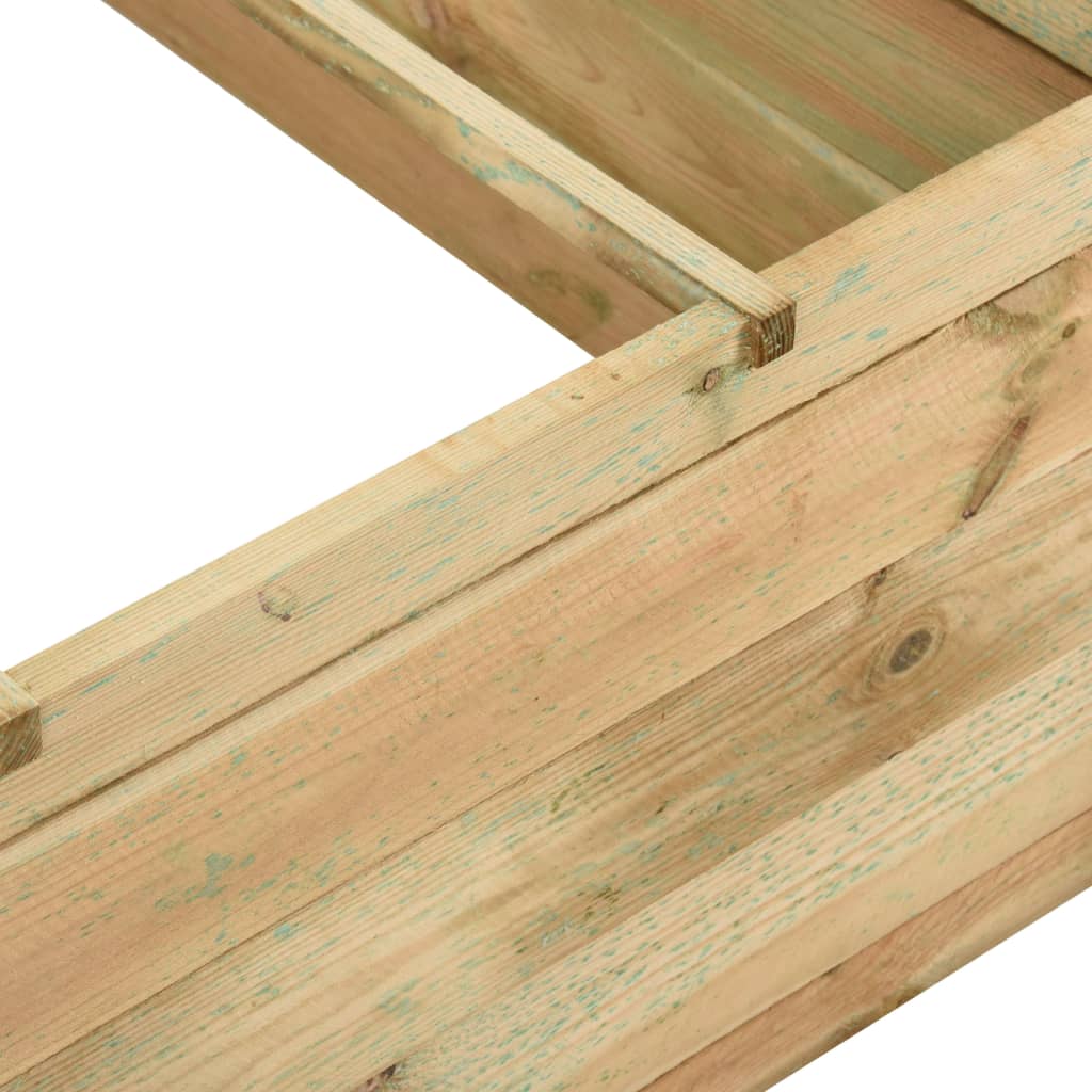 Plantenbak 97X00X40 Cm Geïmpregneerd Grenenhout 197 x 100 cm