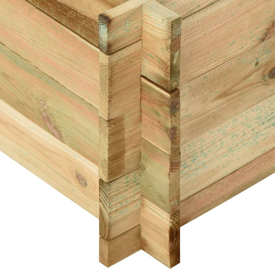 Plantenbak 97X00X40 Cm Geïmpregneerd Grenenhout 197 x 100 cm