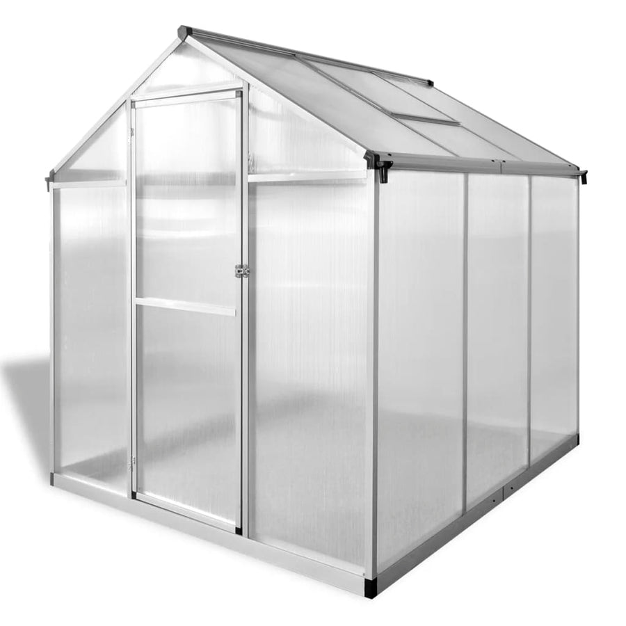 Tuinkas 3,46 M² Versterkt Aluminium 190 x 182 x 195 cm