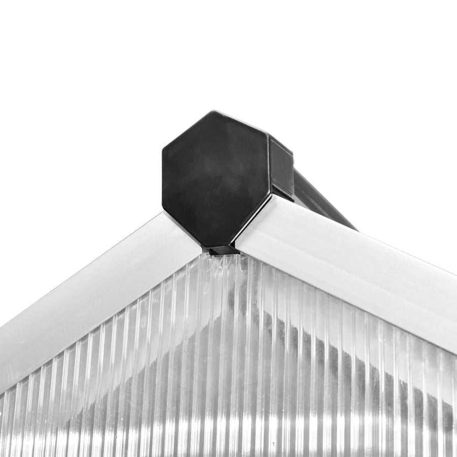 Tuinkas 3,46 M² Versterkt Aluminium 190 x 182 x 195 cm