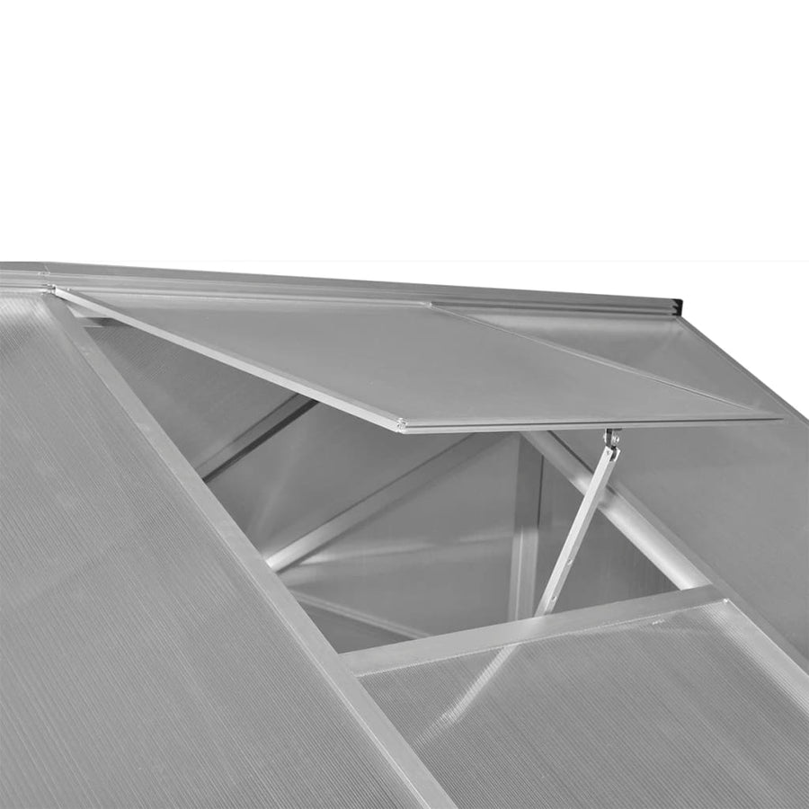 Tuinkas 3,46 M² Versterkt Aluminium 190 x 182 x 195 cm