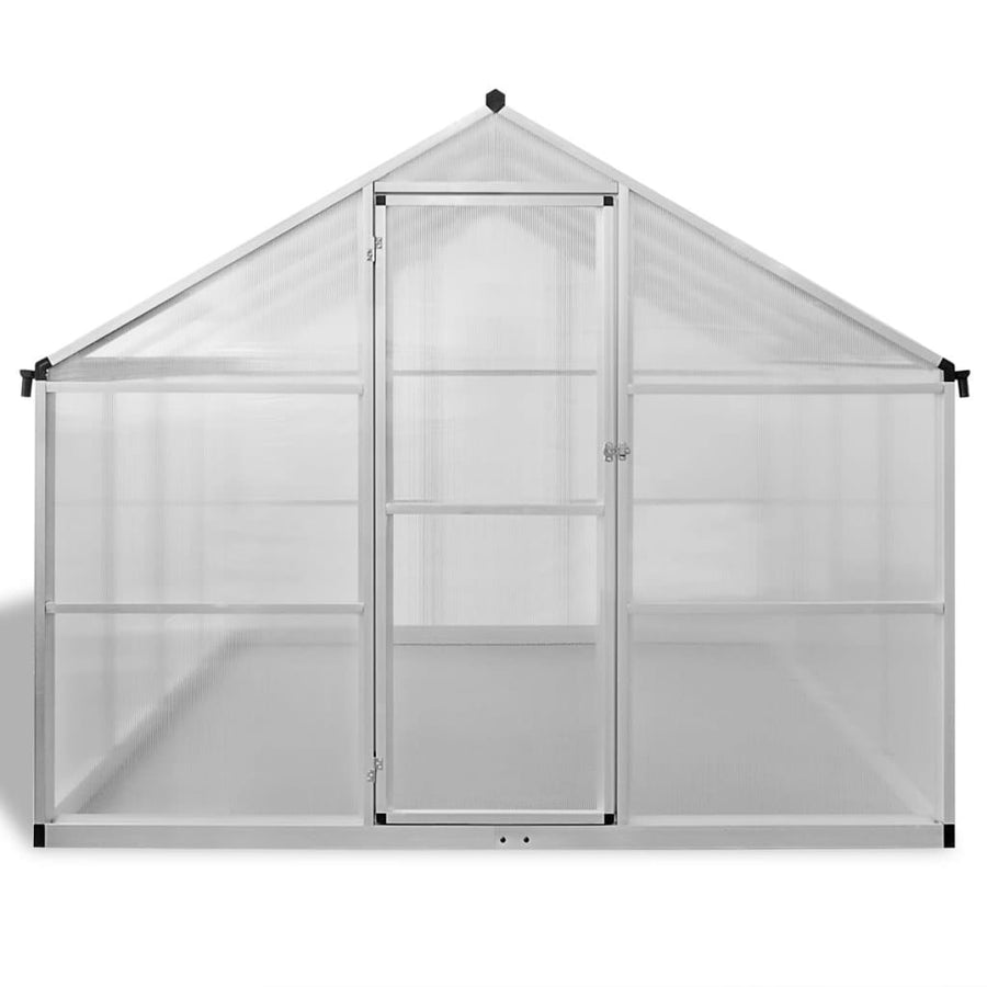 Tuinkas 10,53 M² Versterkt Aluminium 421 x 250 x 195 cm