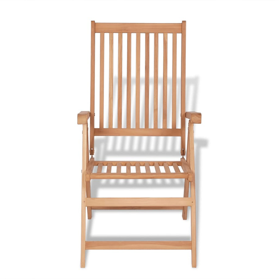 Tuinstoelen Verstelbaar Massief Teakhout 2