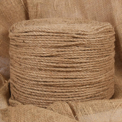 Touw 100% jute 6 mm 500 m 6 mm 500 m