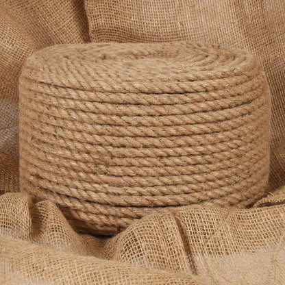 Touw 100% jute 10 mm 100 m 10 mm 100 m
