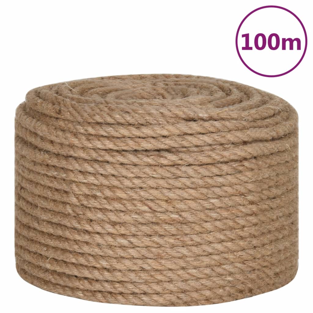 Touw 100% jute 14 mm 100 m 14 mm 100 m
