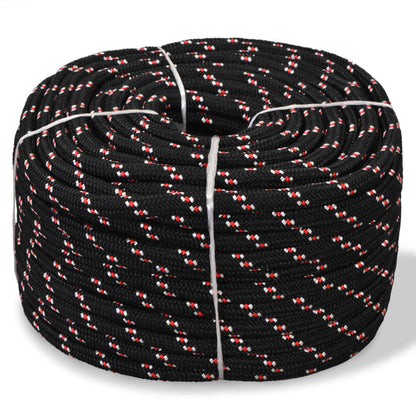 Boot Touw 4 Mm Polypropyleen Zwart En Rood 14 mm 50 m