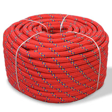 Boot Touw 4 Mm Polypropyleen Rood 14 mm 50 m