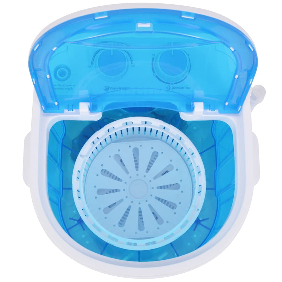 Mini wasmachine met enkele trommel 2,6 kg