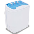 Mini wasmachine met dubbele trommel 5,6 kg 5.6 kg